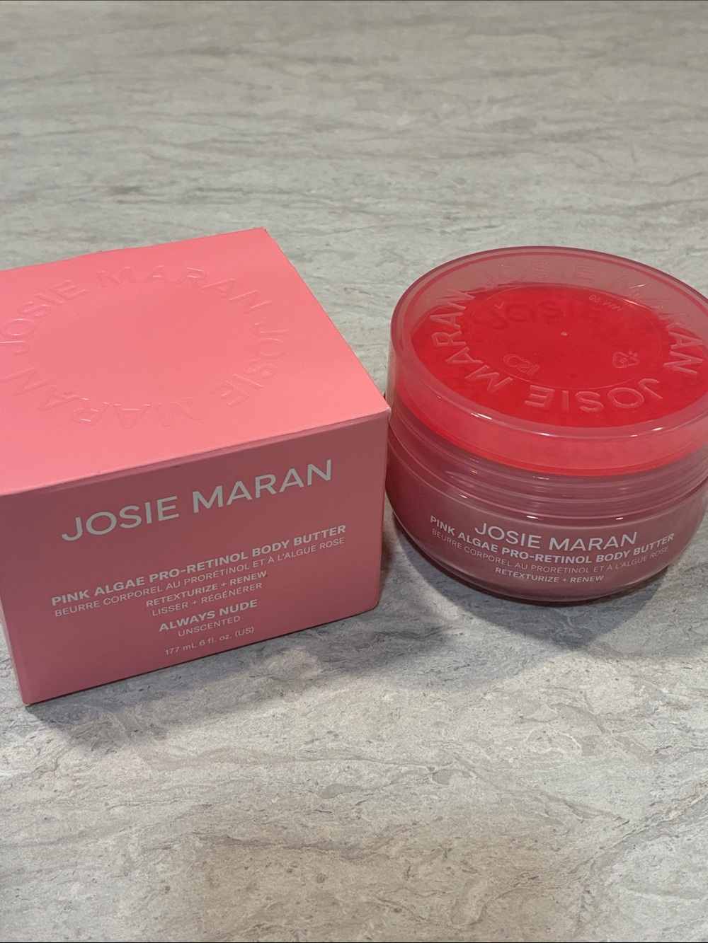 Josie Maran Pink Algae Pro-Retinol Body Butter